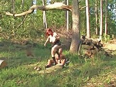Redhead Teen Fucks In The Woods Free Porn 23 Xhamster